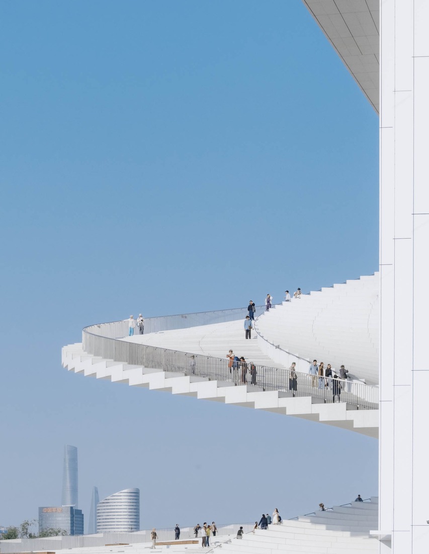 Shanghai Grand Opera House by Snøhetta. Photograph by Yumeng Zhu.