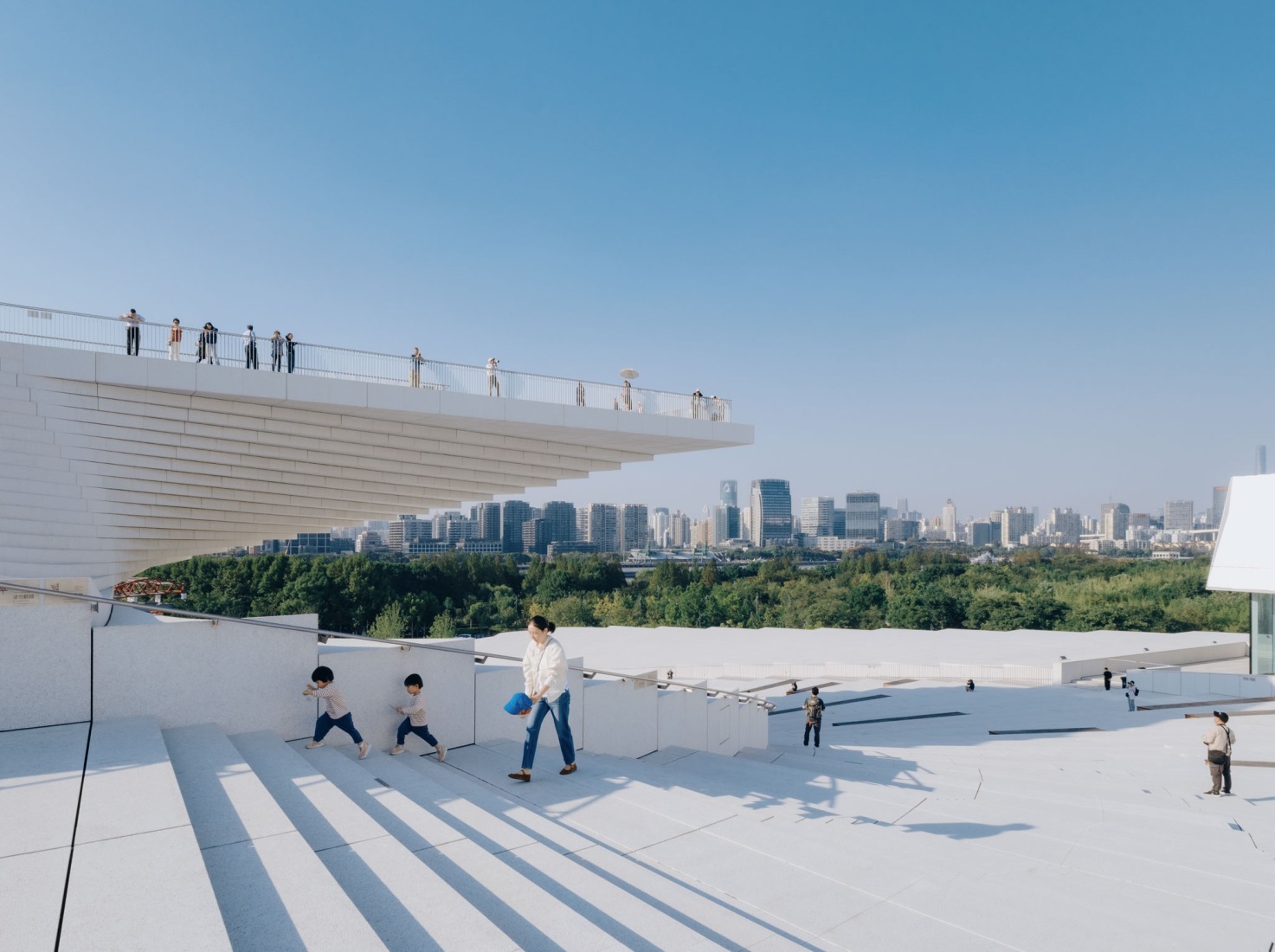 Shanghai Grand Opera House by Snøhetta. Photograph by Yumeng Zhu.