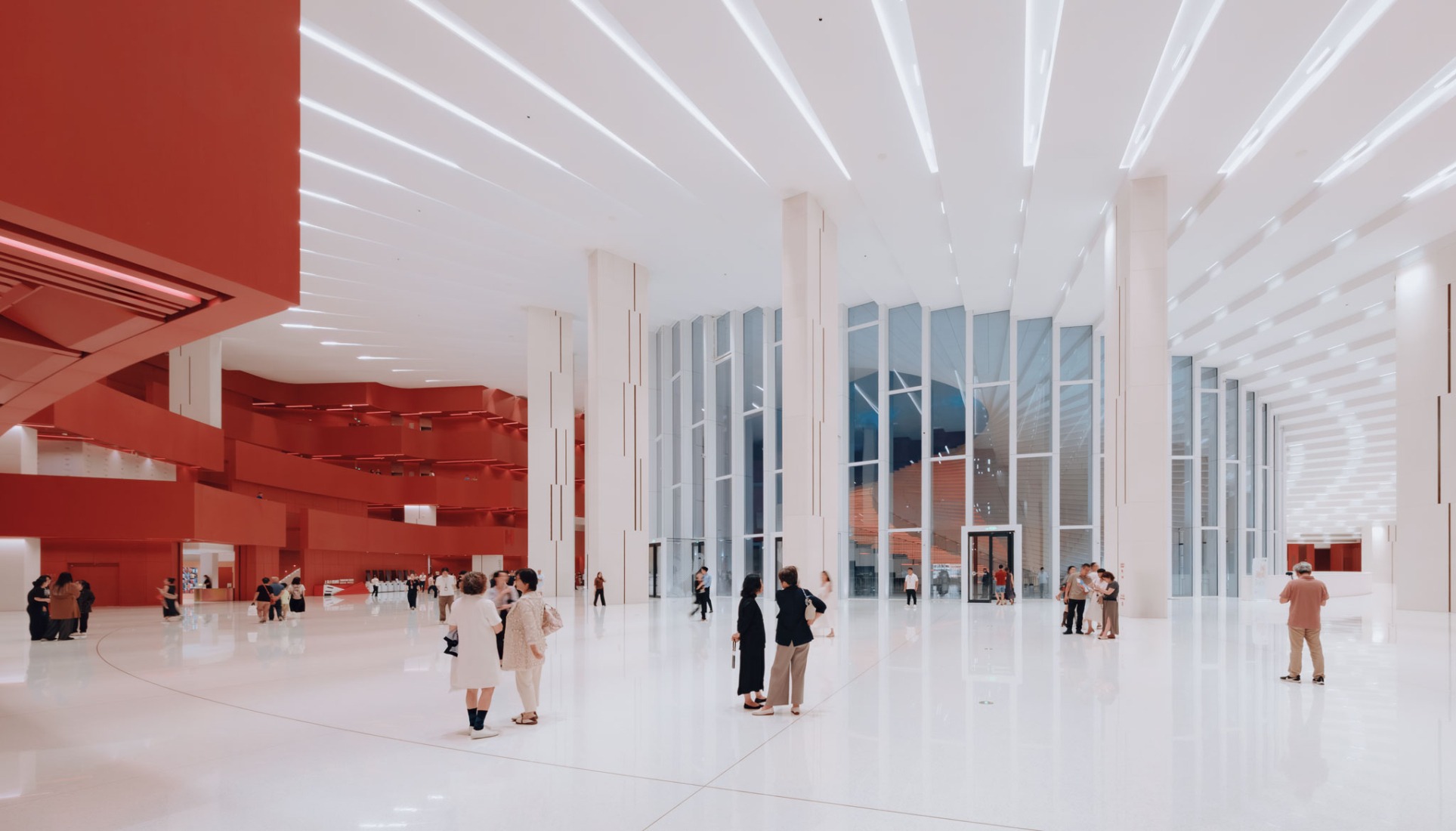 Shanghai Grand Opera House by Snøhetta. Photograph by Yumeng Zhu.