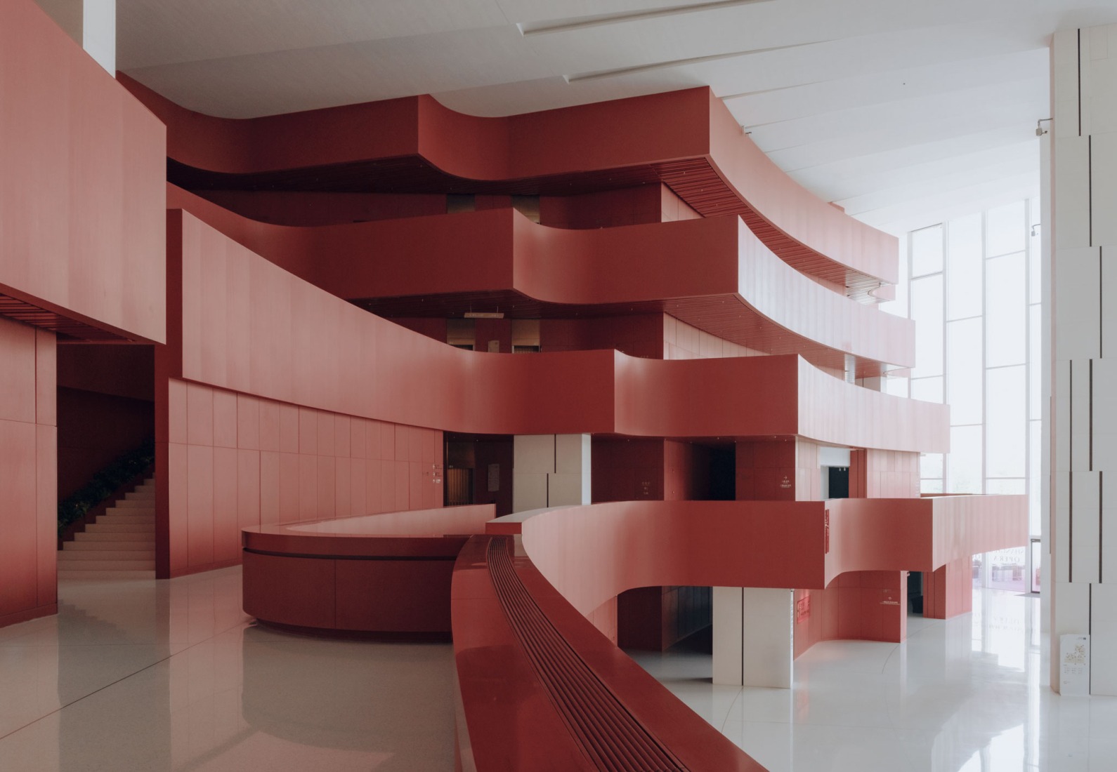 Shanghai Grand Opera House by Snøhetta. Photograph by Yumeng Zhu.