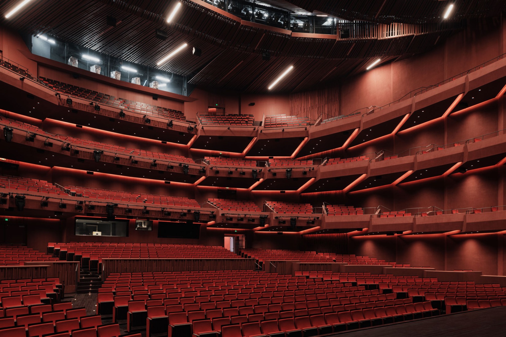 Shanghai Grand Opera House by Snøhetta. Photograph by Chen Hao.