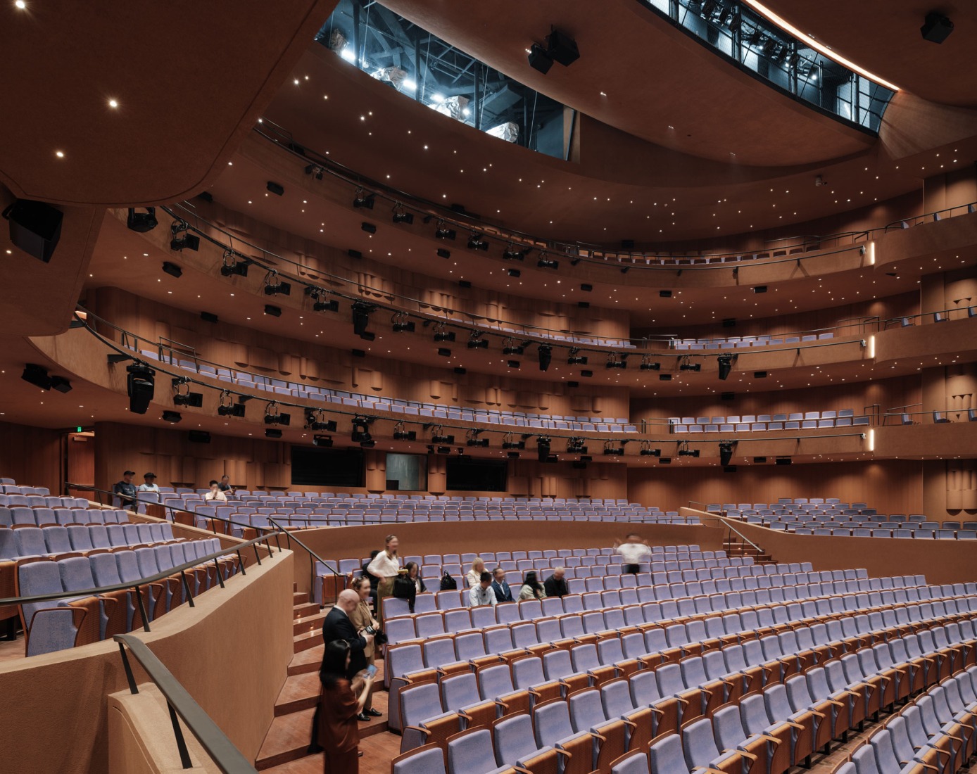 Shanghai Grand Opera House by Snøhetta. Photograph by Chen Hao.