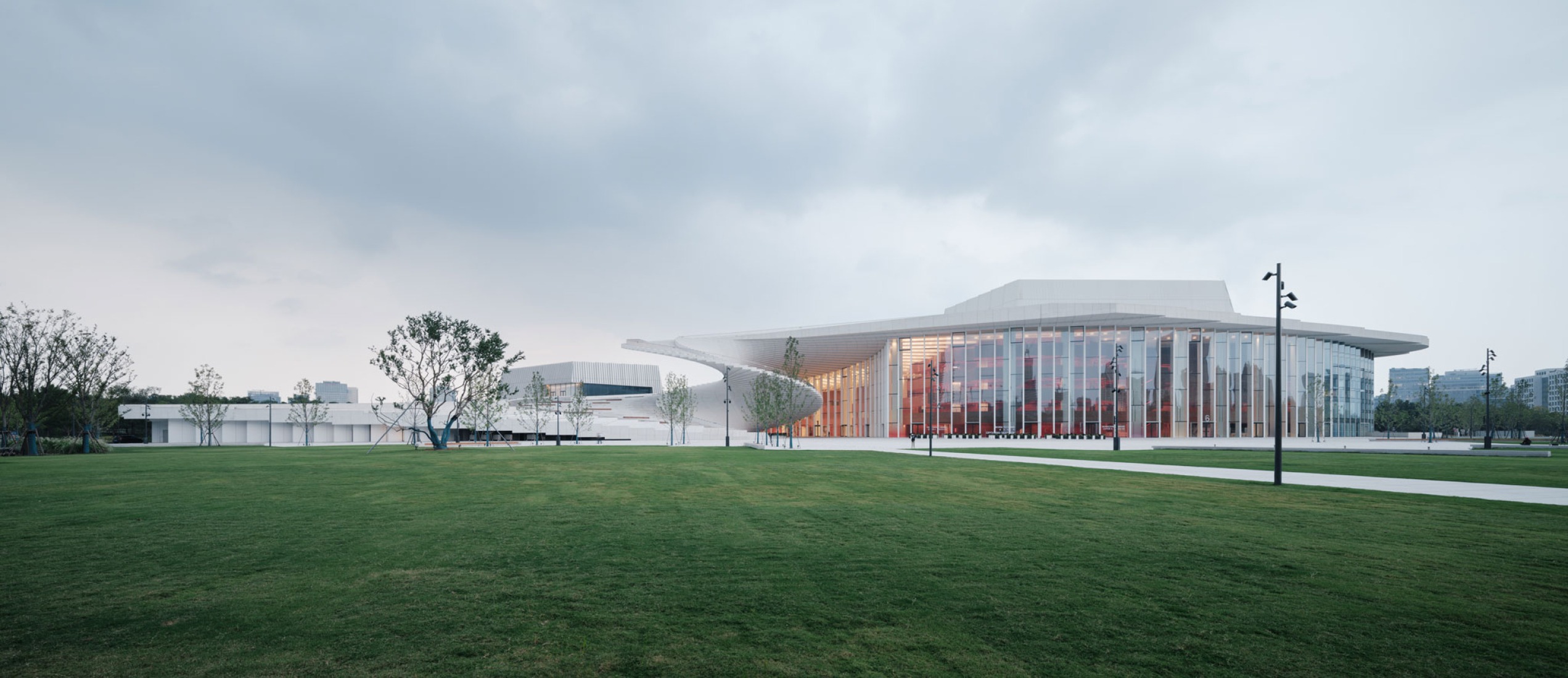 Shanghai Grand Opera House by Snøhetta. Photograph by Chen Hao.