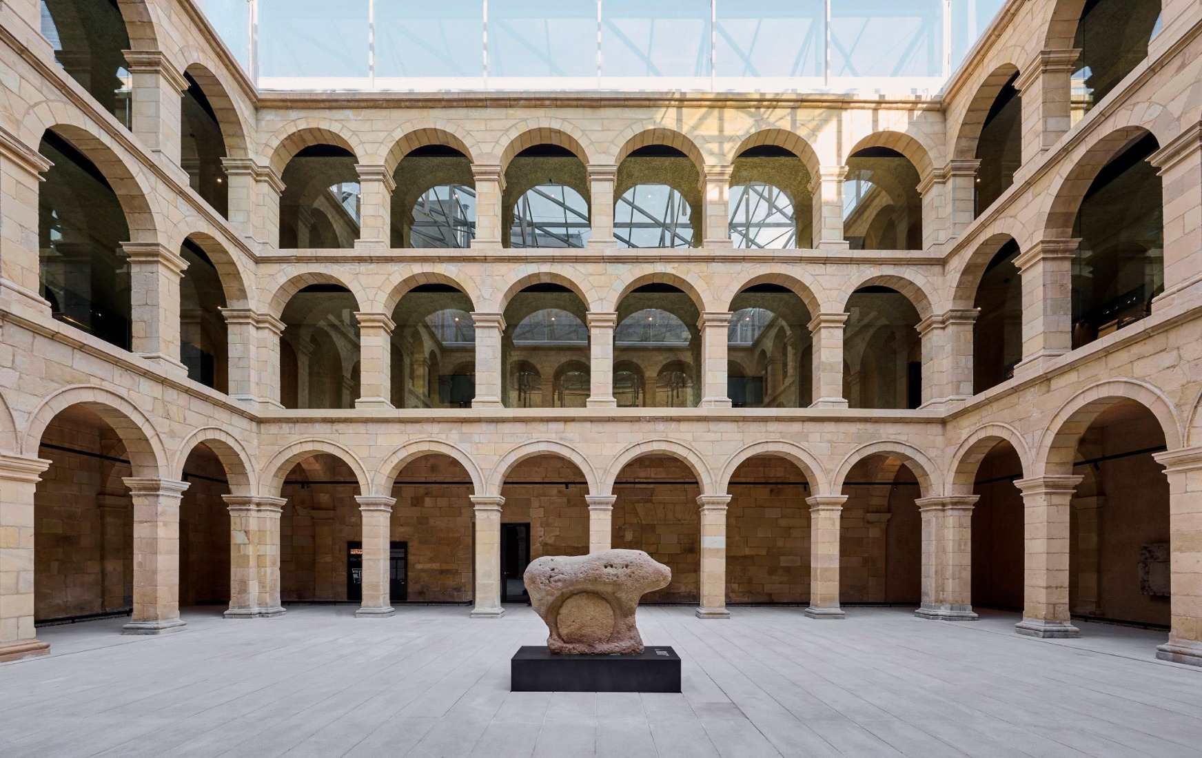 Comprehensive Architectural Renovation of the Euskal Museoa Bilbao by Vaillo + Architects. Photograph by Iñaki Bergera.