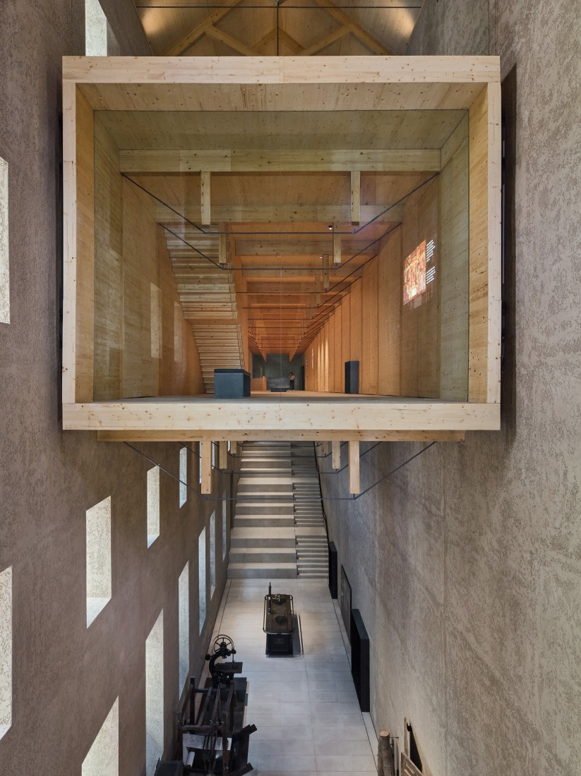 Comprehensive Architectural Renovation of the Euskal Museoa Bilbao by Vaillo + Architects. Photograph by Iñaki Bergera.