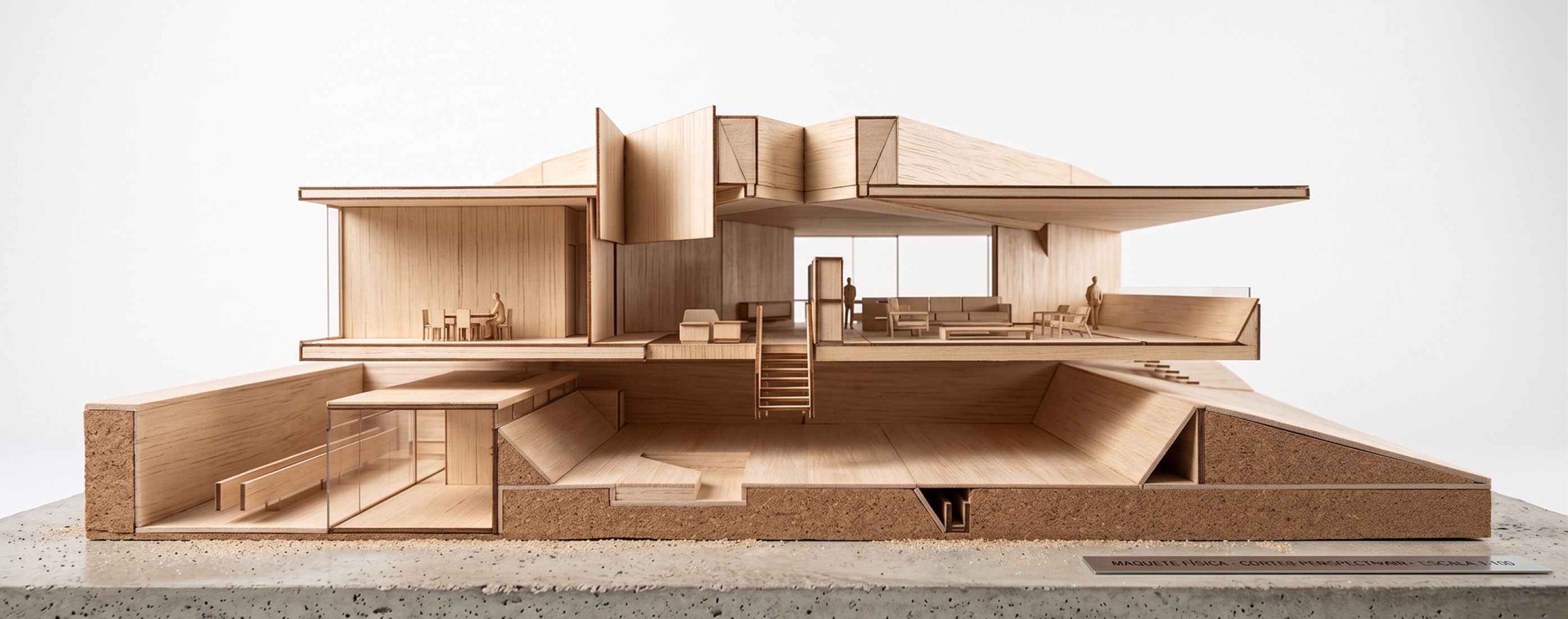 Model. HAVEBLUE House by Yuri Vital Arquiteto.