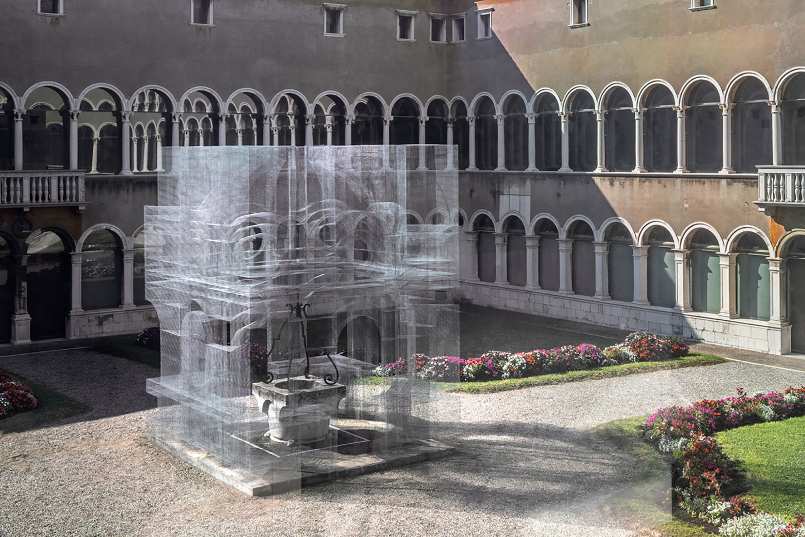 Sacral para la exposición Dante del MAR por Edoardo Tresoldi