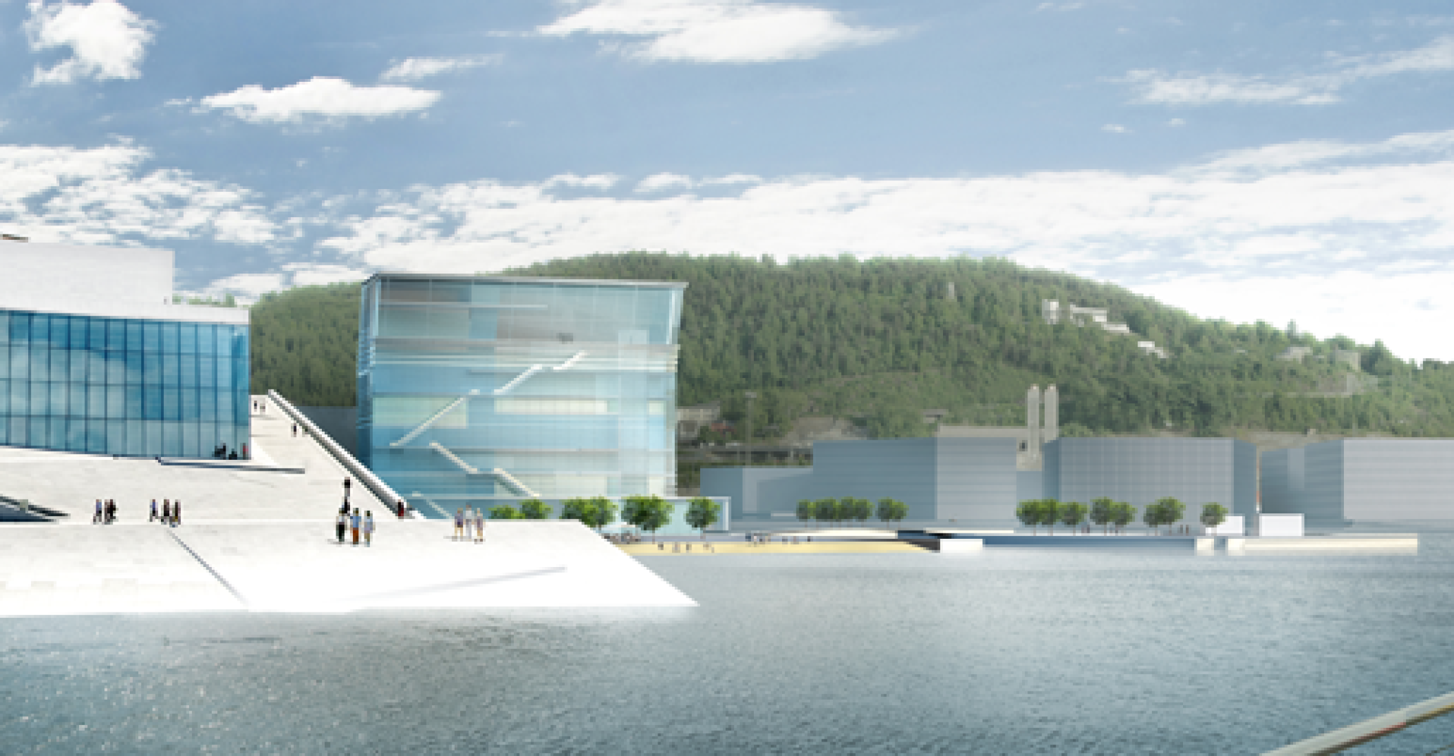 Munch Museum And Stenersen Museum Collections, Oslo 2009. Concurso internacional restringido. Primer premio.