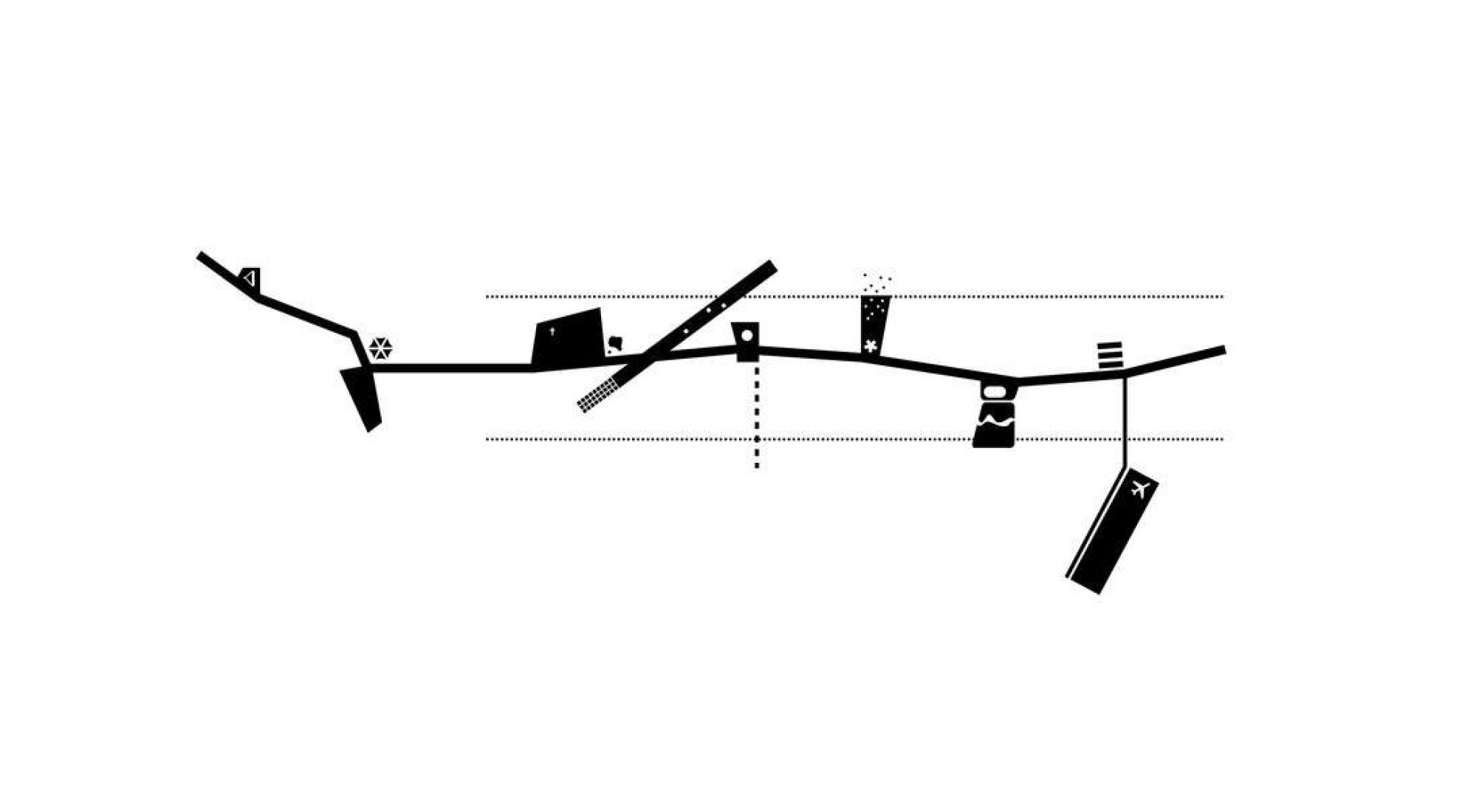 Diagrama. Visualización. Proyecto de nueva Kiruna. Imagen cortesía de White y Tegmark.