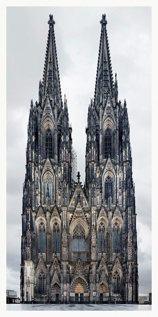 Fachadas. Hohe Domkirche zu Köln. Fotografía © Markus Brunetti 2014. Cortesía de MAKK.