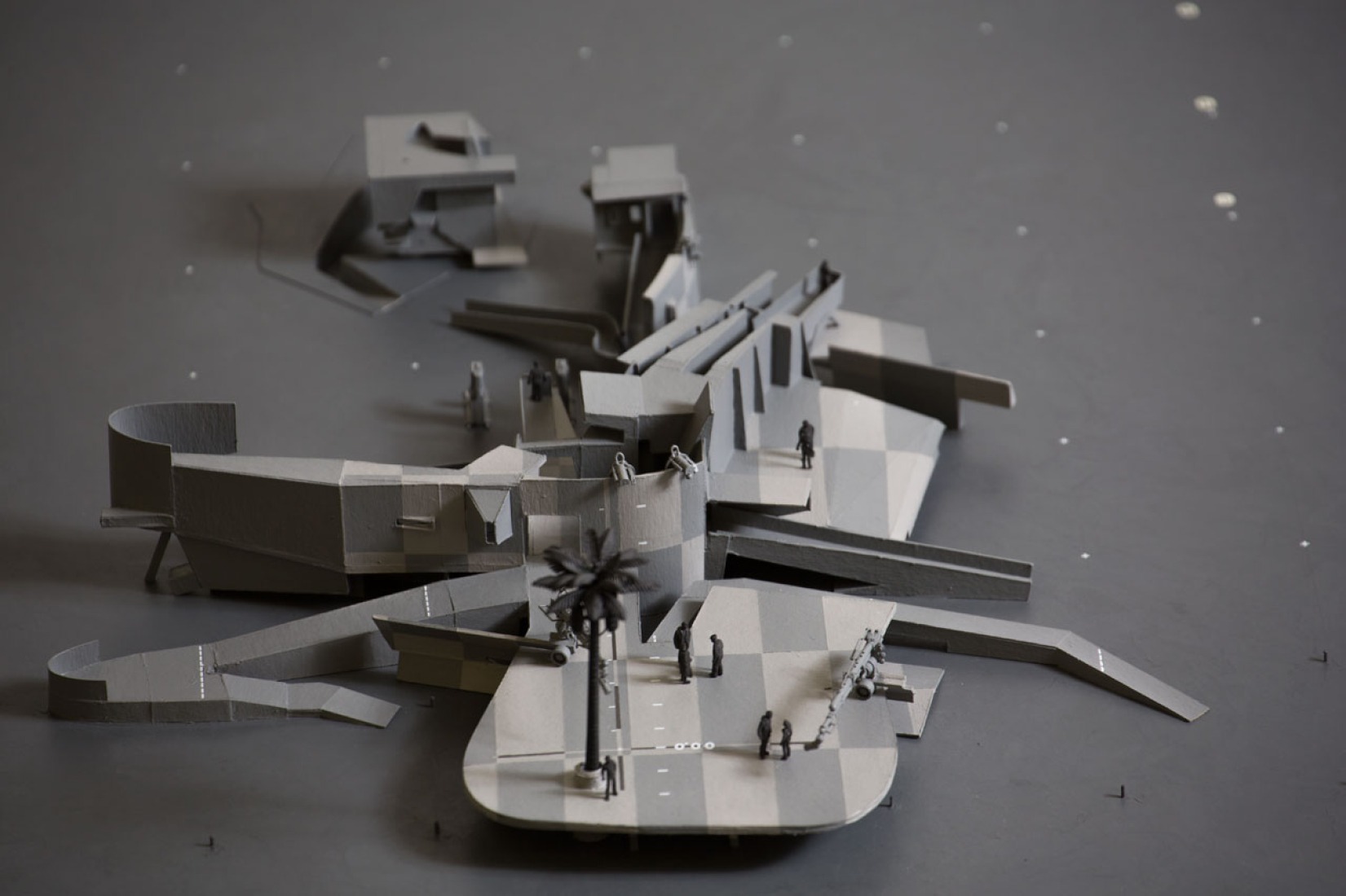 AMP no. 003 maqueta. Dirty Geometries + Mechanical Imperfections, Bryan Cantley. Imagen © Bryan Cantley. Fotografía © Matt Gush.