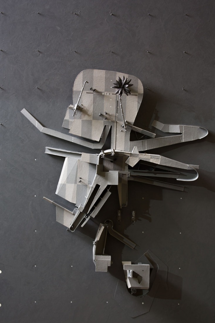 AMP no. 003 maqueta. Dirty Geometries + Mechanical Imperfections, Bryan Cantley. Imagen © Bryan Cantley. Fotografía © Matt Gush.