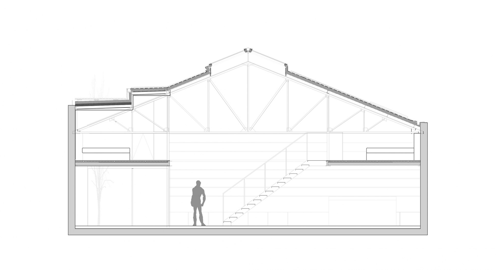 Section 02. Reuse of an industrial space by Ruizesquiroz Arquitectos.