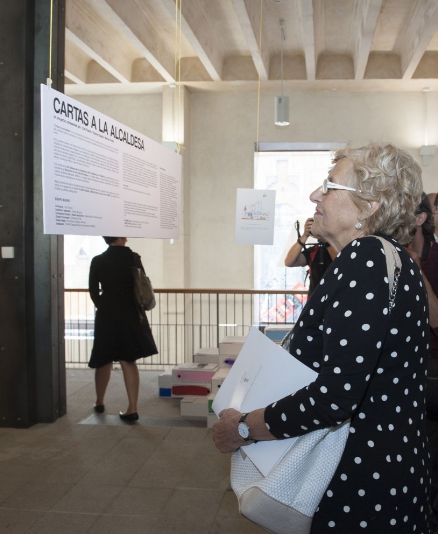 Cartas a la Alcaldesa: Madrid, 2015. Storefront for Art and Architecture. Fotografía por Javier de Paz