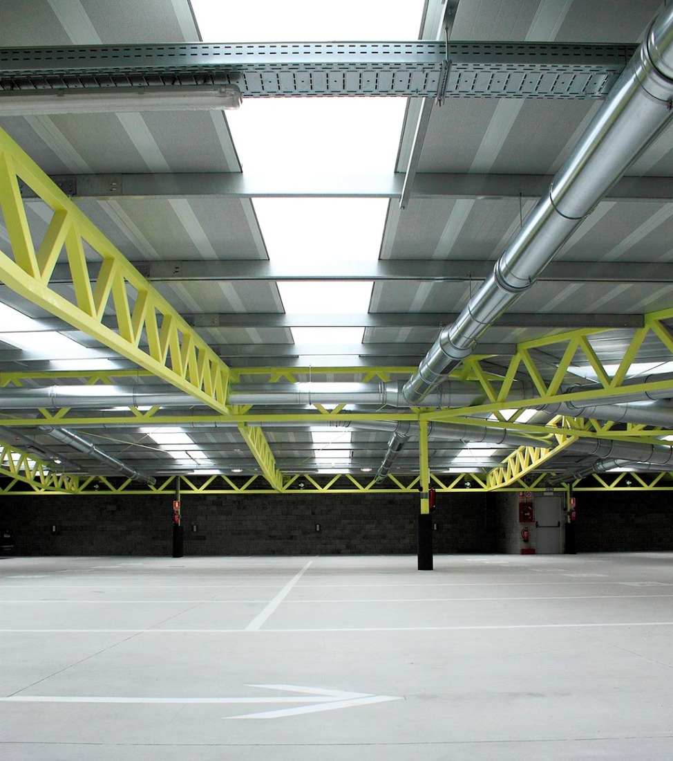 Inner vision. Public parking El Carbonero by CiO estudio. Photography © Daniel Ojanguren.