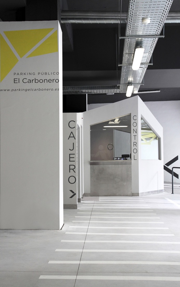 Control. Public parking El Carbonero by CiO estudio. Photography © Daniel Ojanguren.