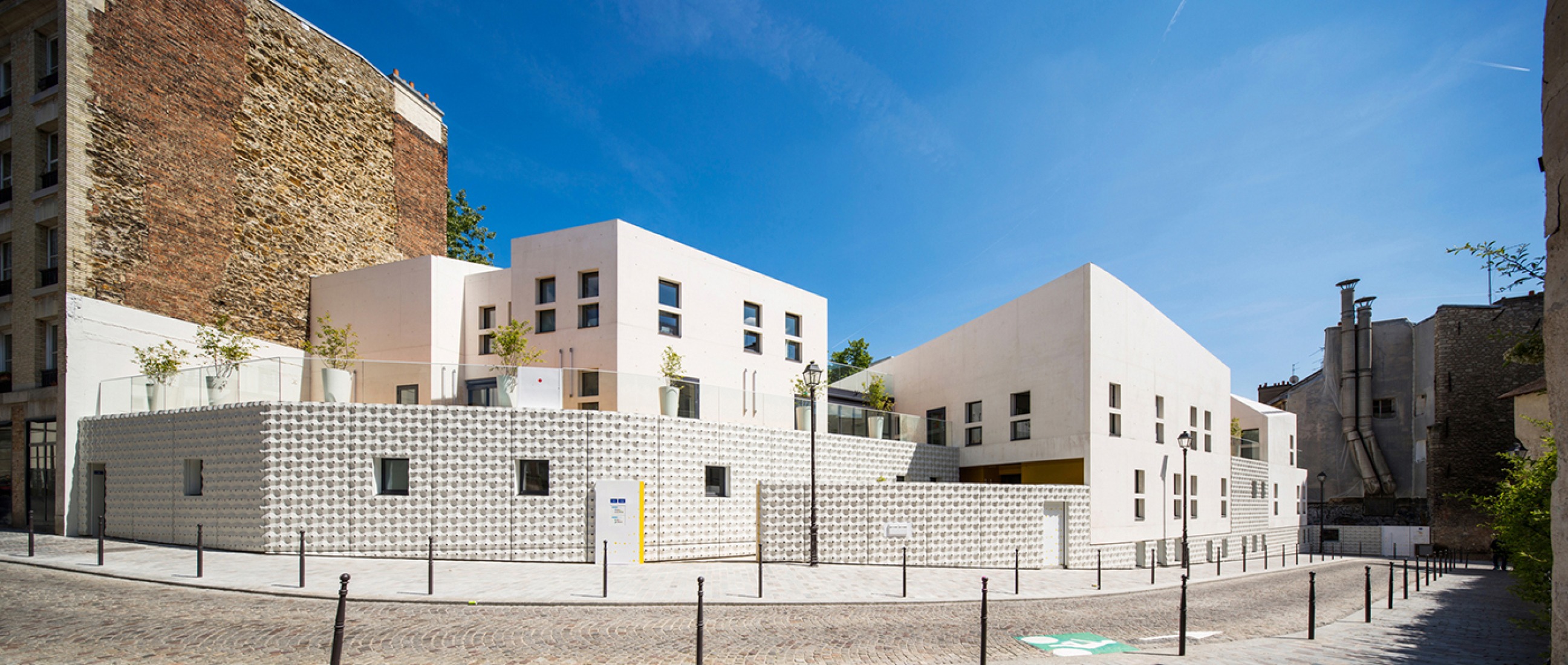 Day Care Centre by RH+ Architecture. Photograph © Luc BoeglyCentre by RH+ Architecture. Photograph © Luc Boegly.