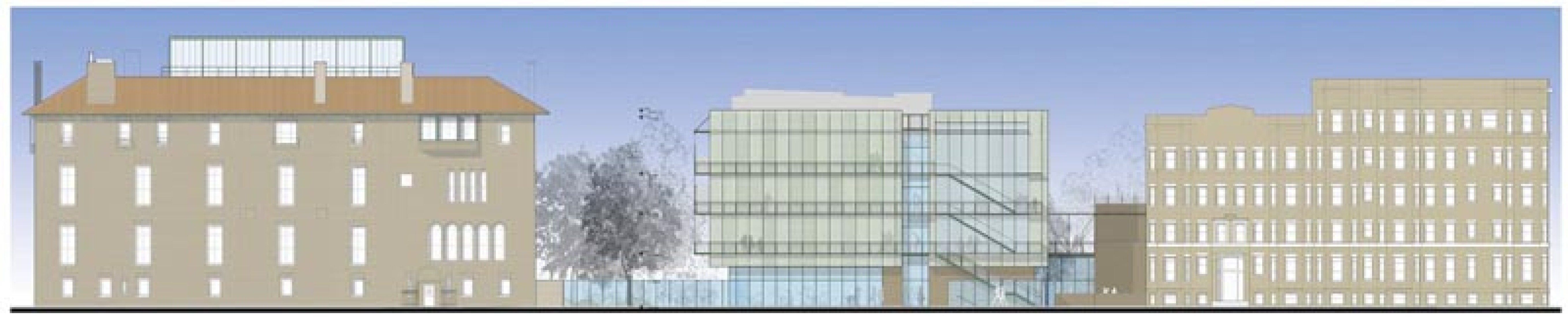 Elevation. © RENZO PIANO BUILDING WORKSHOP, 2010.