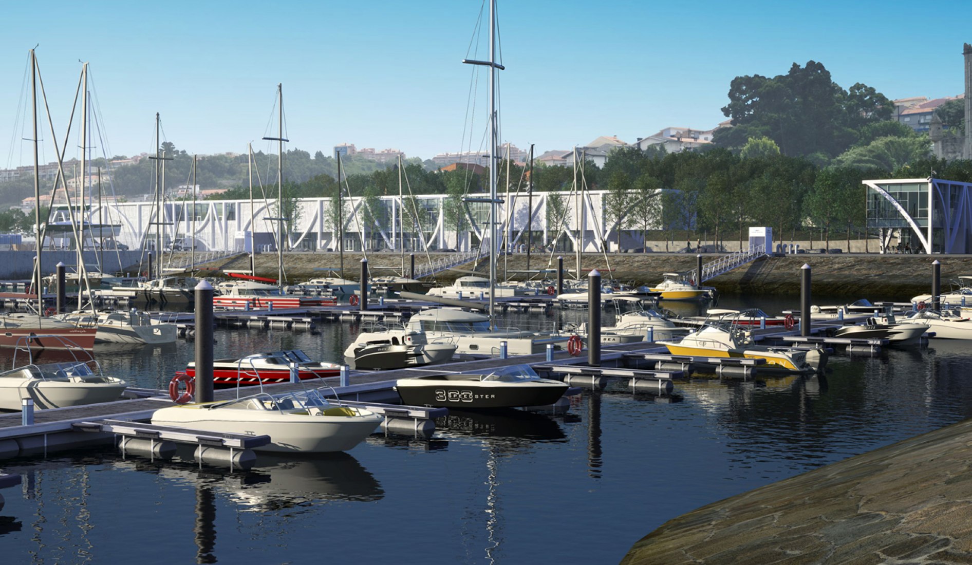 Overview. Douro Marina by Barbosa e Guimaraes. 