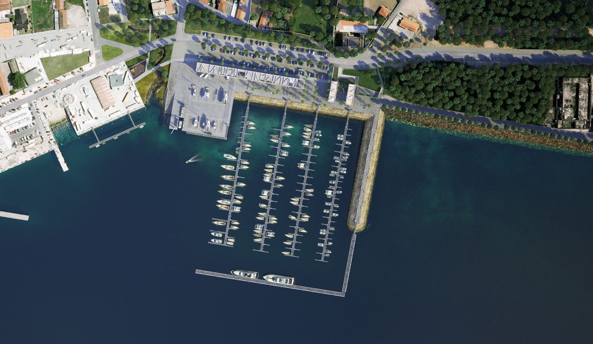 Overview. Douro Marina by Barbosa e Guimaraes. 