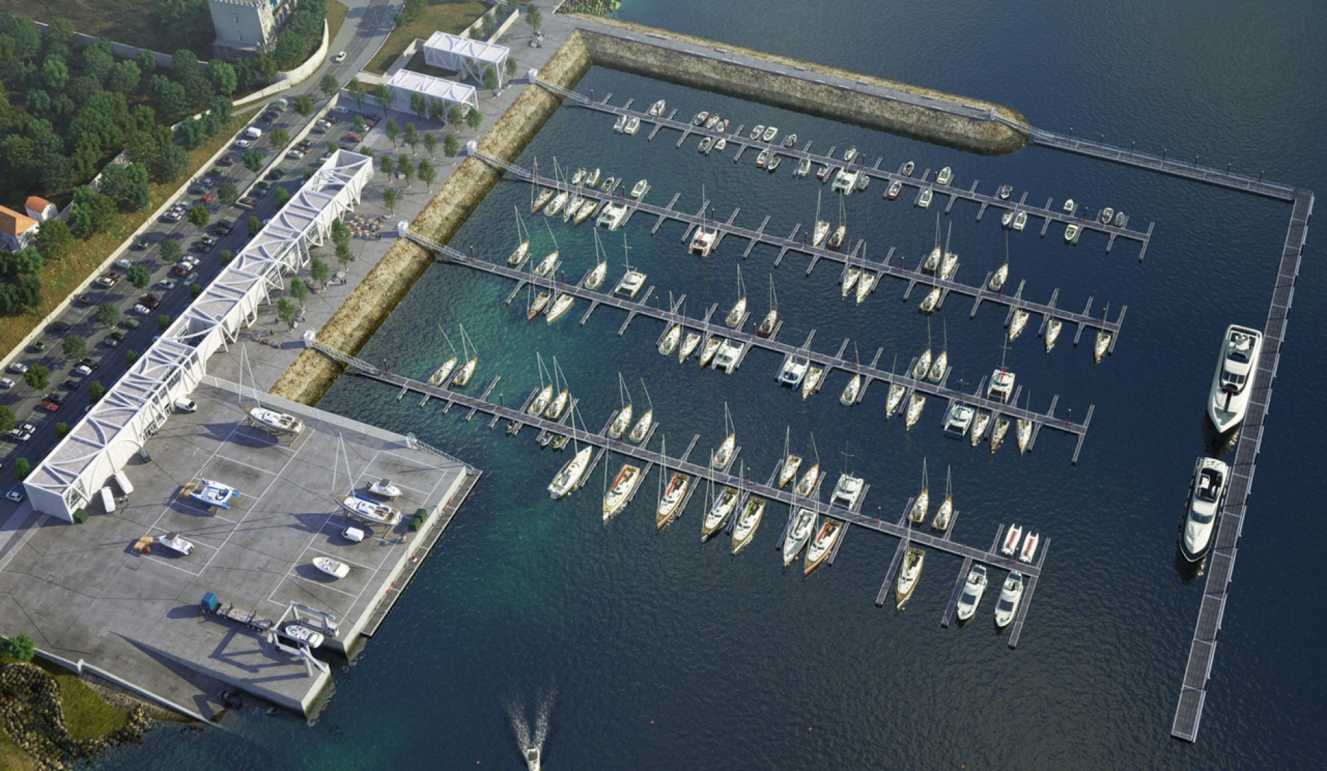 Overview. Douro Marina by Barbosa e Guimaraes. 