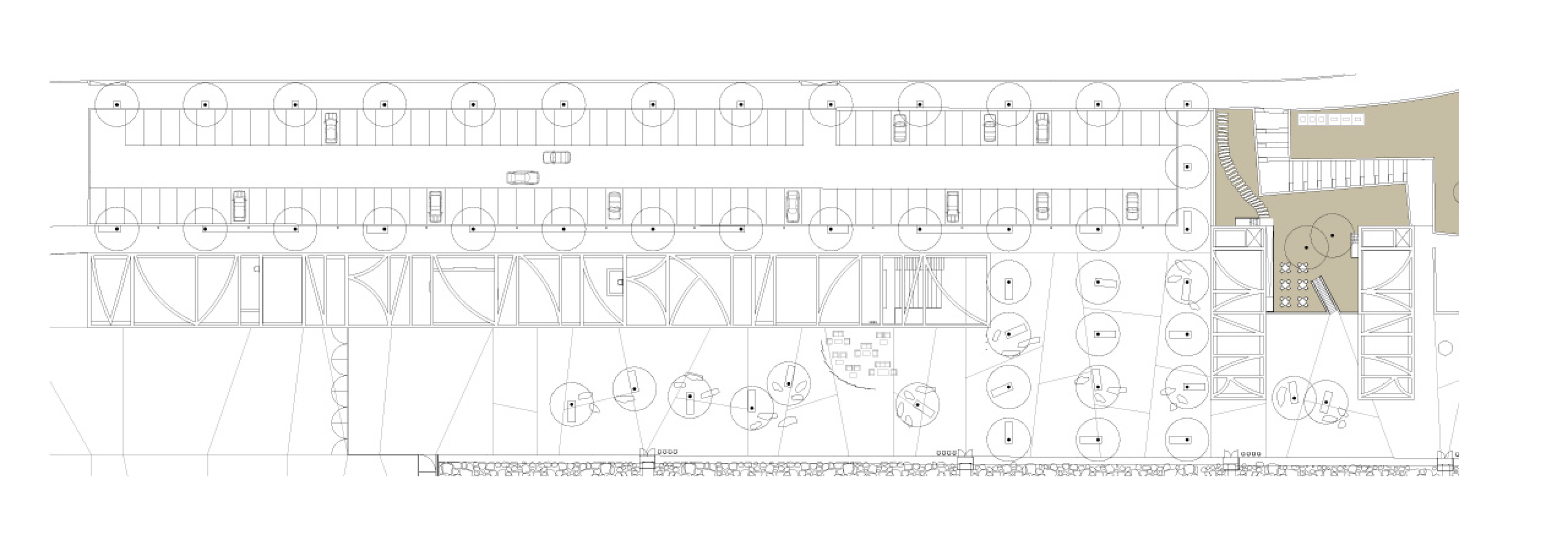 First floor plan. Douro Marina by Barbosa e Guimaraes. 