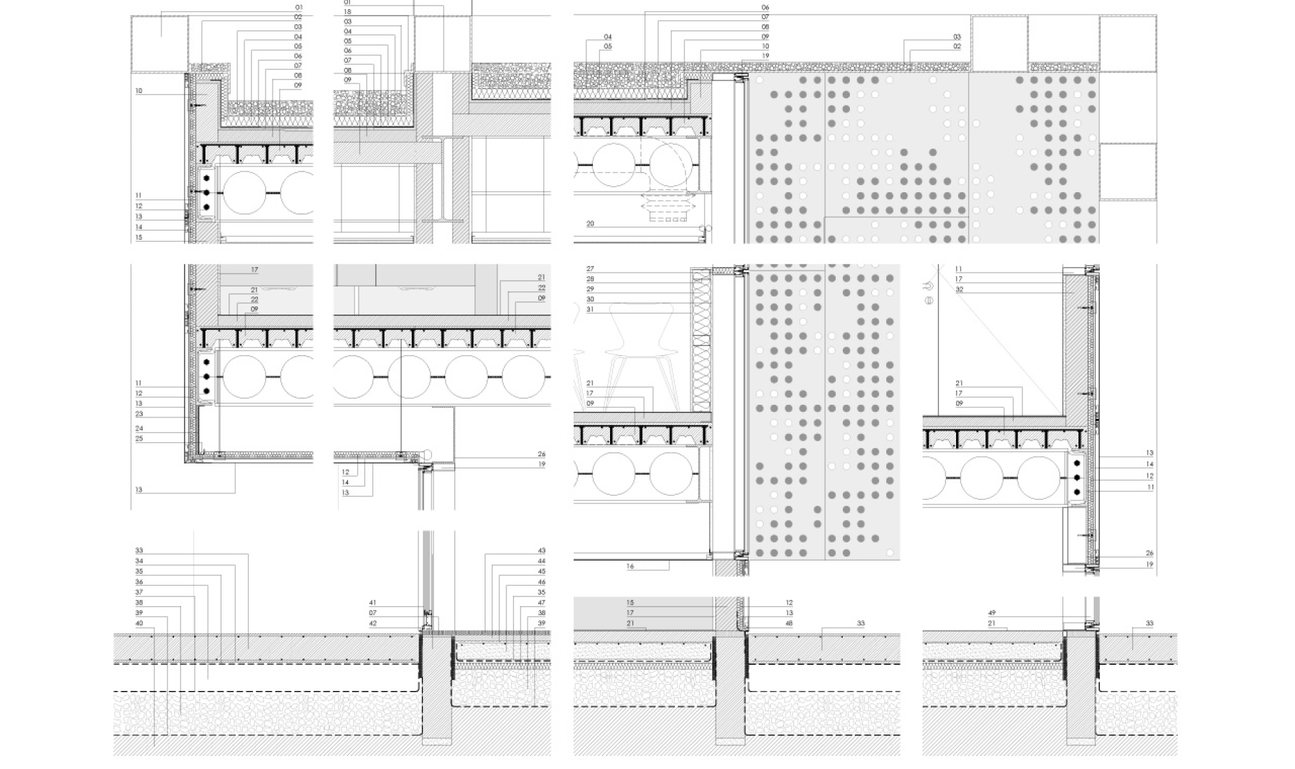 Construction details. Douro Marina by Barbosa e Guimaraes.