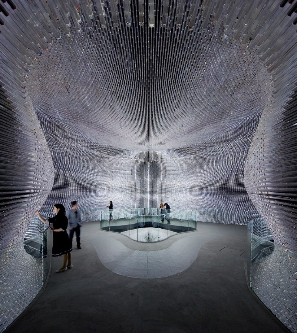 UK Pavilion, Seed Cathedral. Shanghai Expo, China, 2010. By Heatherwick Studio. Photography © Iwan Baan