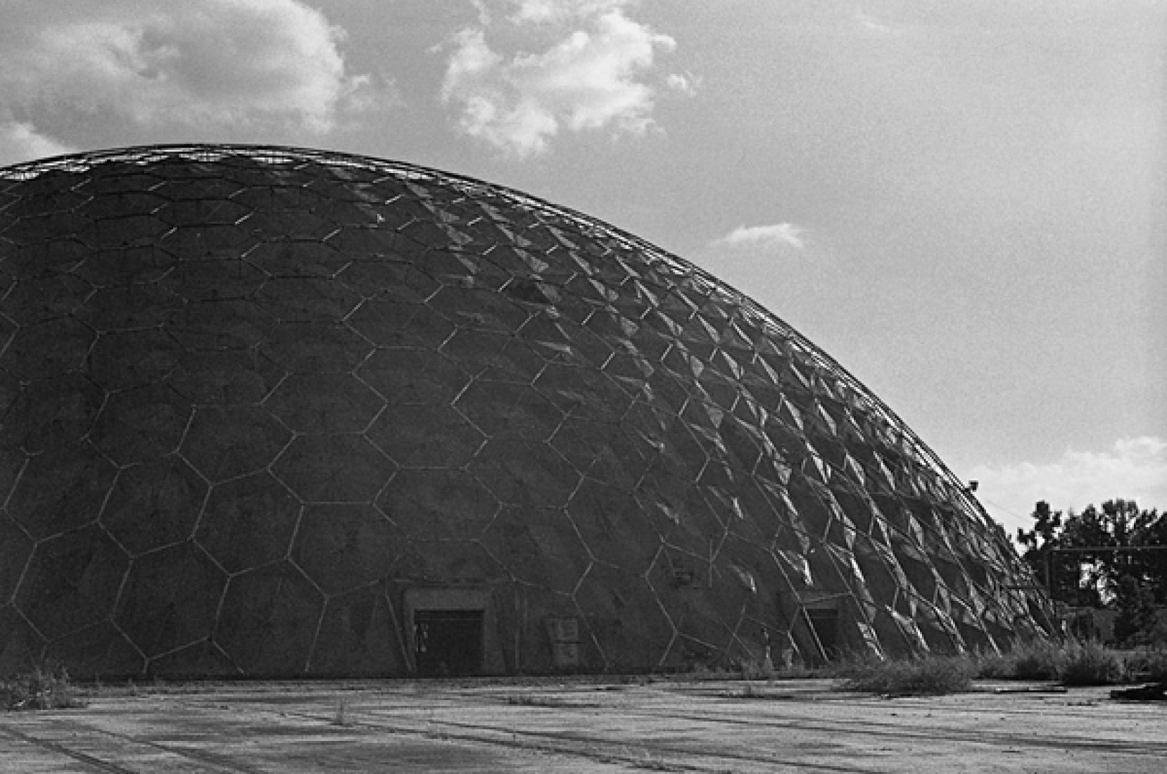 Cúpula de la Unión Tank Car realizada por Buckminster Fuller