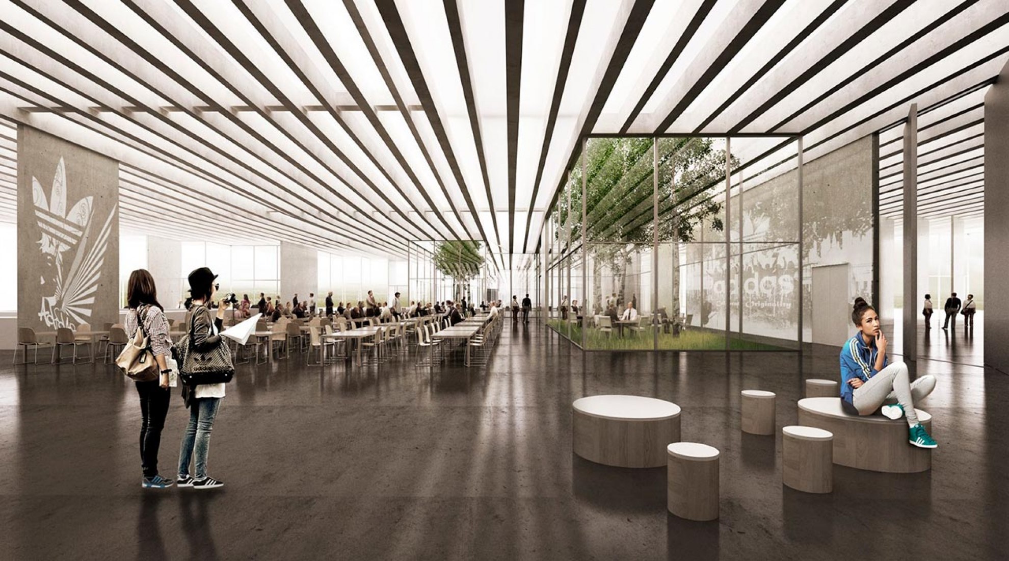 COBE wins the competition for Adidas flagship building The Strength