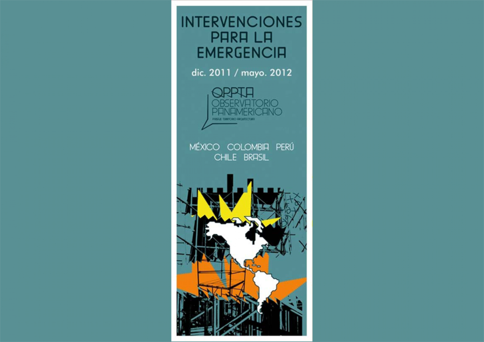 CONCURSO OPPTA 2011-2012. Intervenciones para la Emergencia