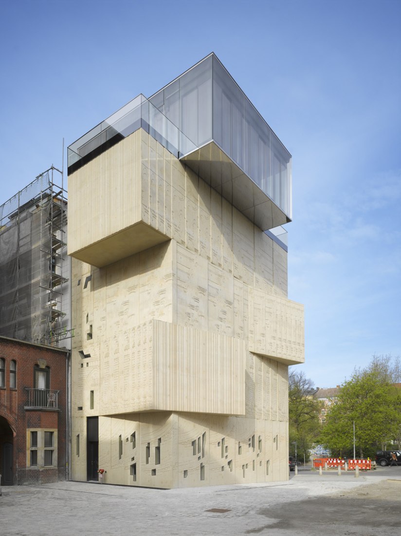 Exterior view. Tchoban foundation. Museum for Architectural Drawing by SPEECH Tchoban & Kuznetsov. Photography ©RolandHalbe.