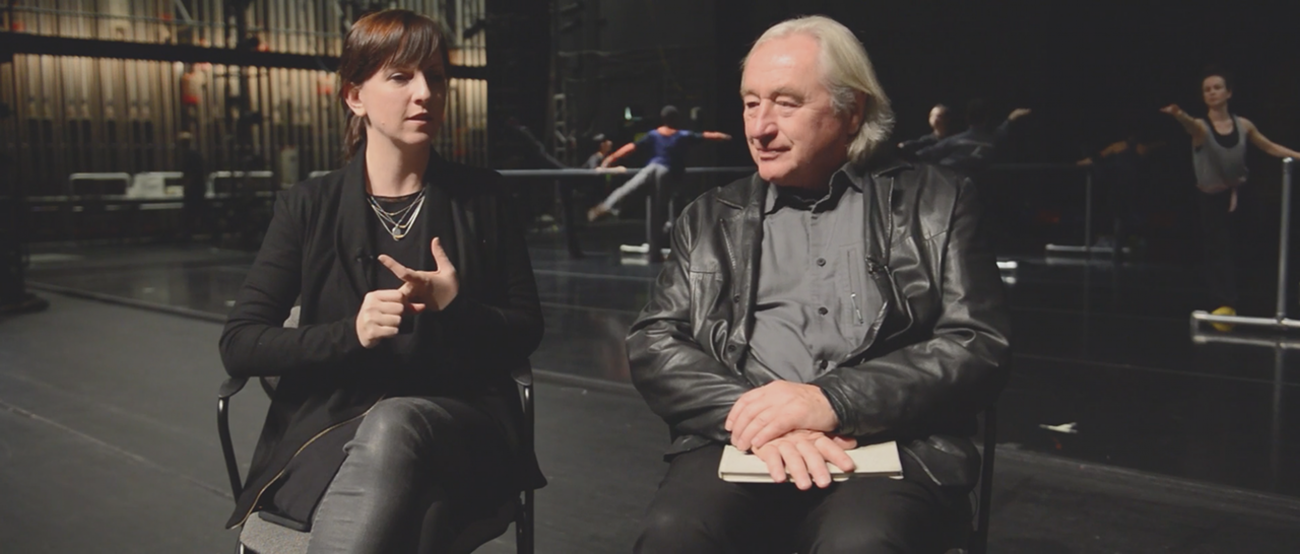 Video screenshot. 32BNY: Dance with Architecture (Jessica Lang & Steven Holl)