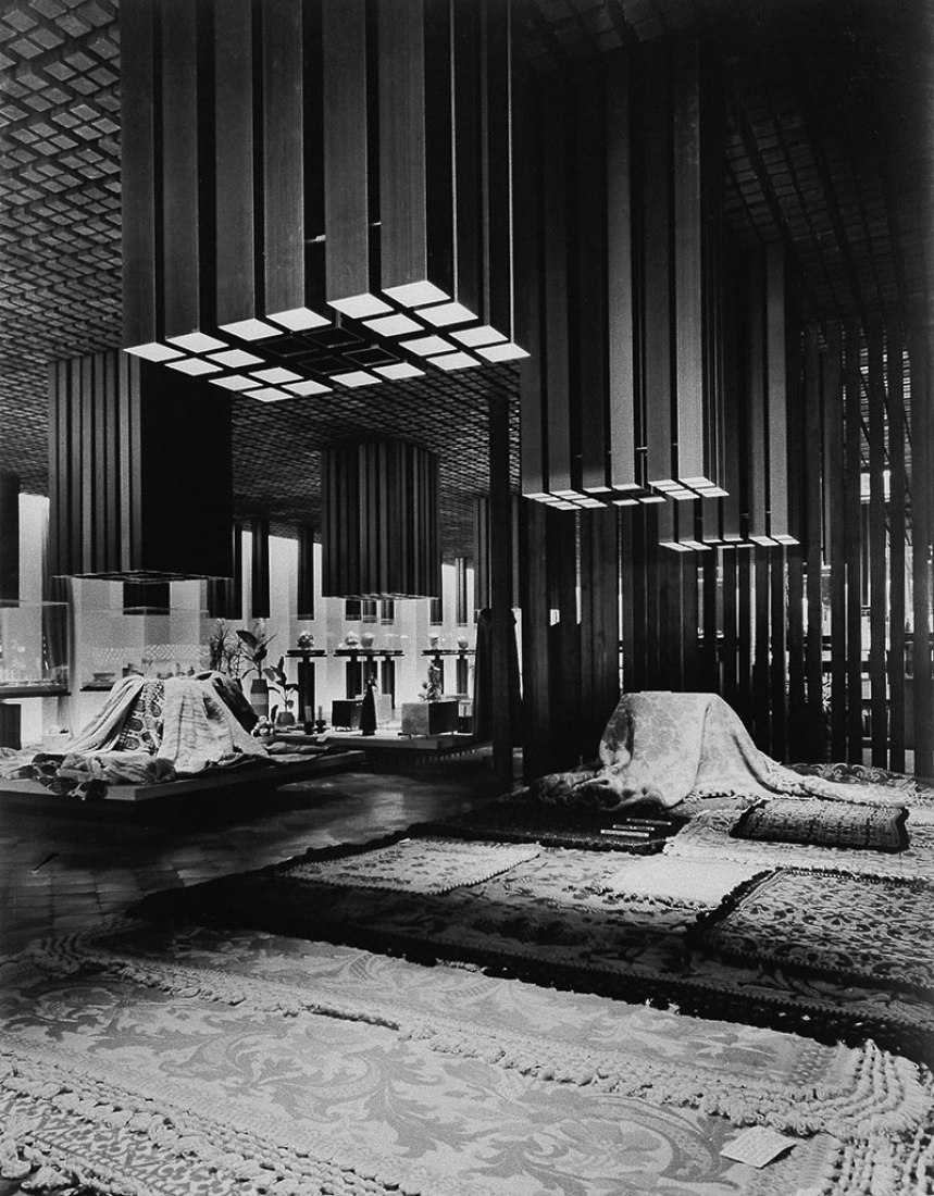 Spanish Pavilion, 1964/65. Loewe, Javier Carvajal and Jonathan Anderson