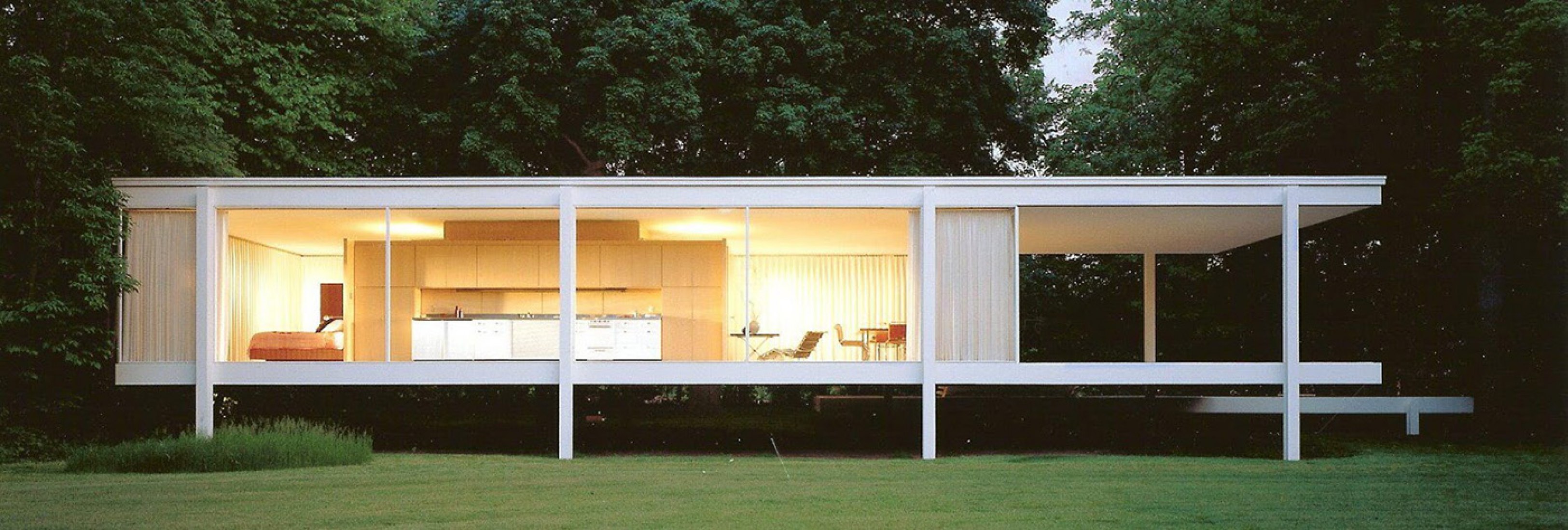 Mies Van Der Rohe Farnsworth House Plano