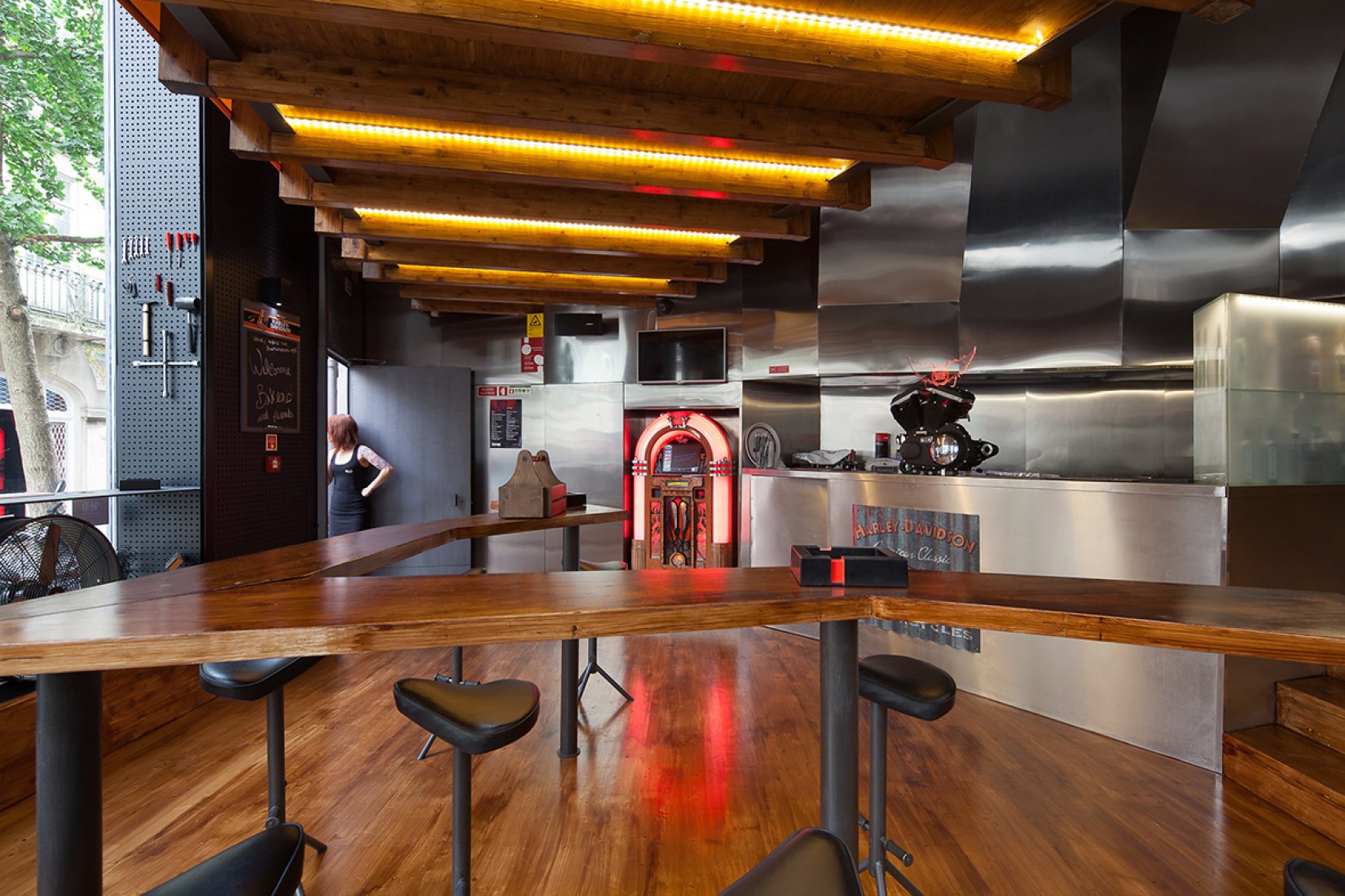 Interior Design For The Lovers Of Harley Davison The Strength Of