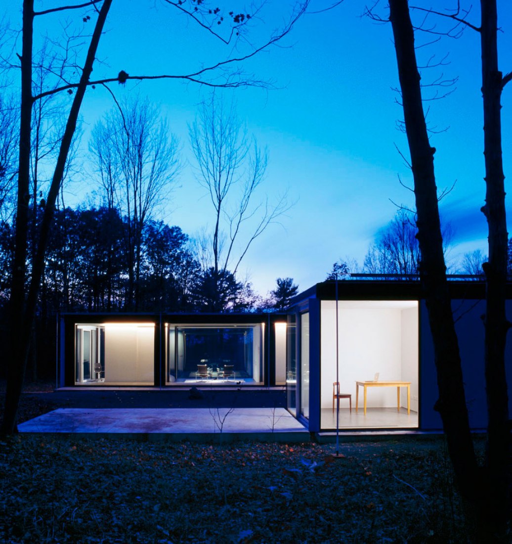 Binocular House by Michael Bell Architect The Strength of