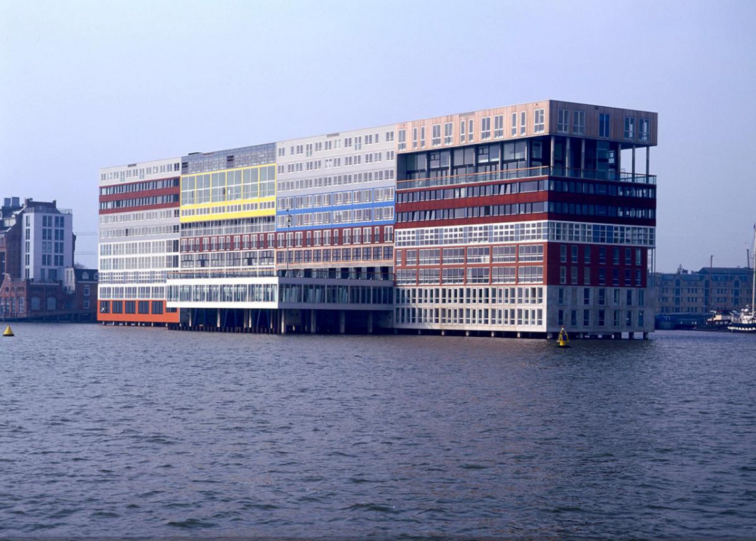 Silodam, Amsterdam by MVRDV. Image courtesy of MVRDV.
