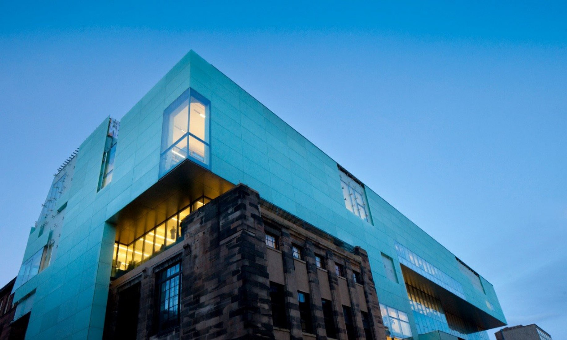 Gigante de Hielo Steven Holl termina la nueva Glasgow School of Art. Sobre Arquitectura y más