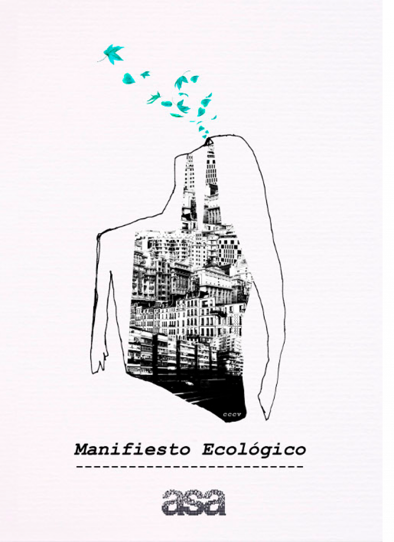 Poster of the Ecological Manifesto by ASA. Image courtesy of ASA.