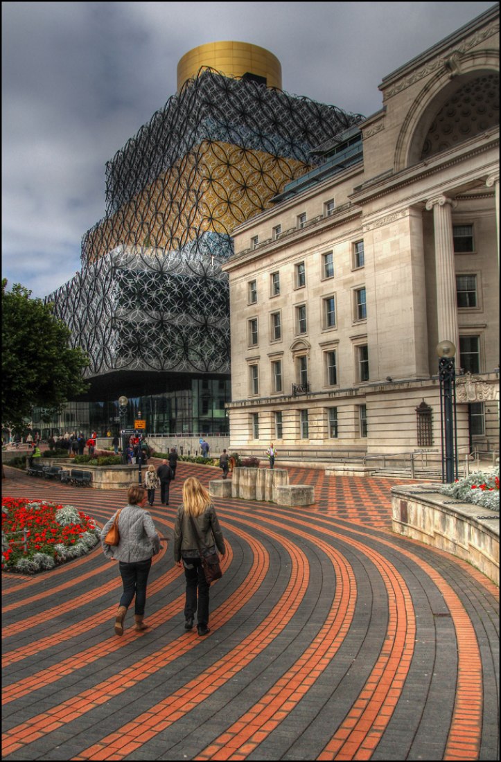 New Birmingham Library, UK, by Mecanoo