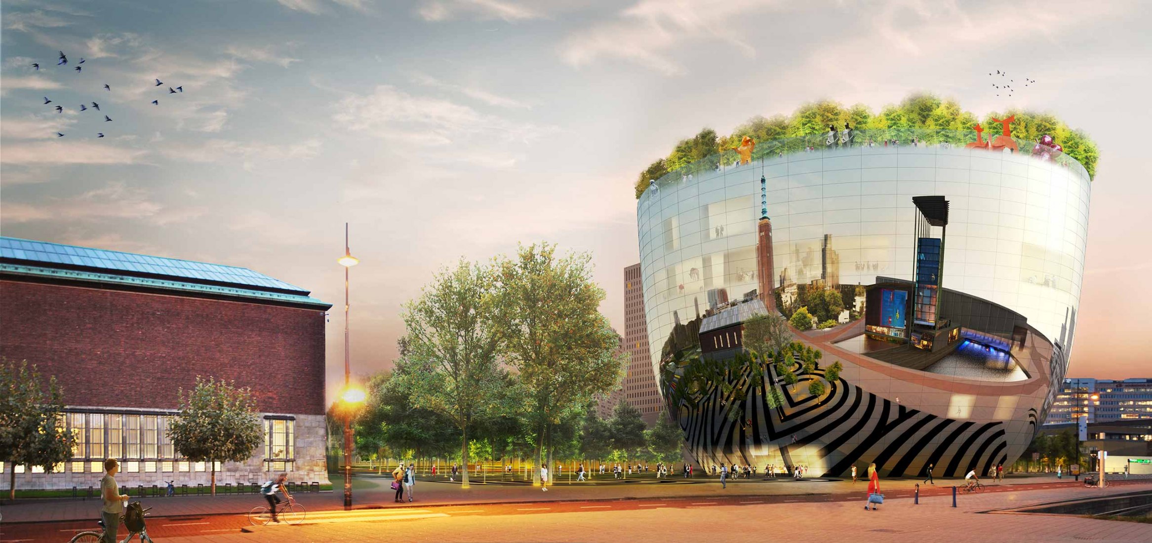 MVRDV winner to the Public Art Depot Museum Boijmans Van Beuningen