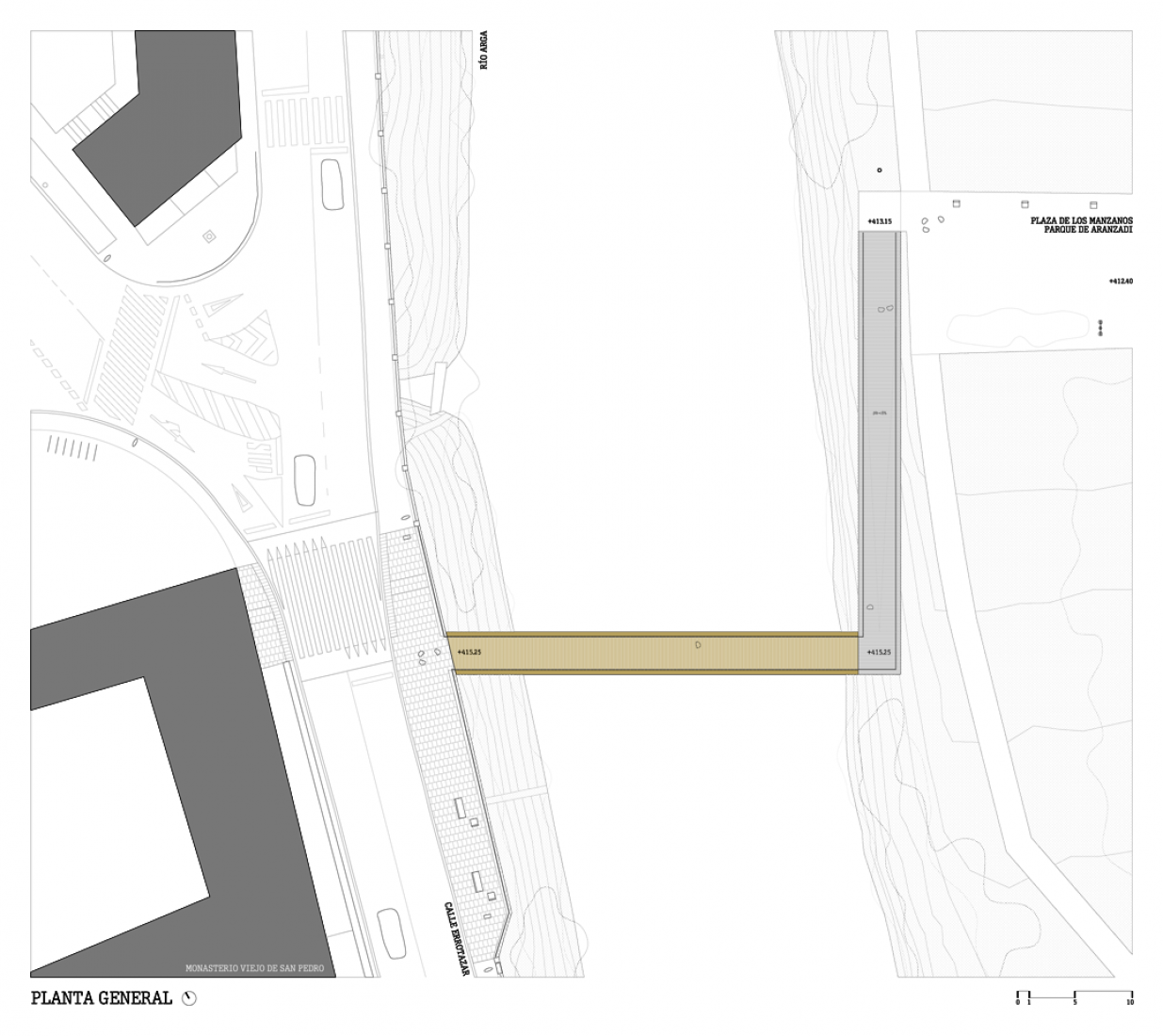 Pasarela peatonal en el Parque de Aranzadi | Sobre Arquitectura y más ...