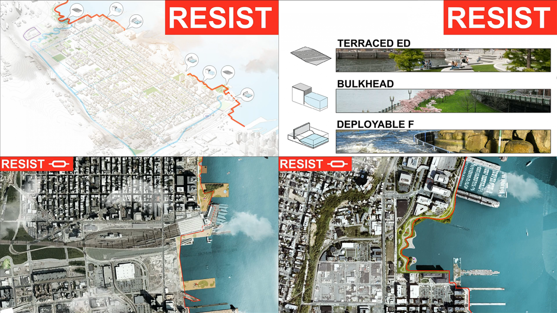 GANADORES «REBUILD BY DESIGN». Interboro, BIG, OMA, SCAPE, PP/Olin, MIT ...