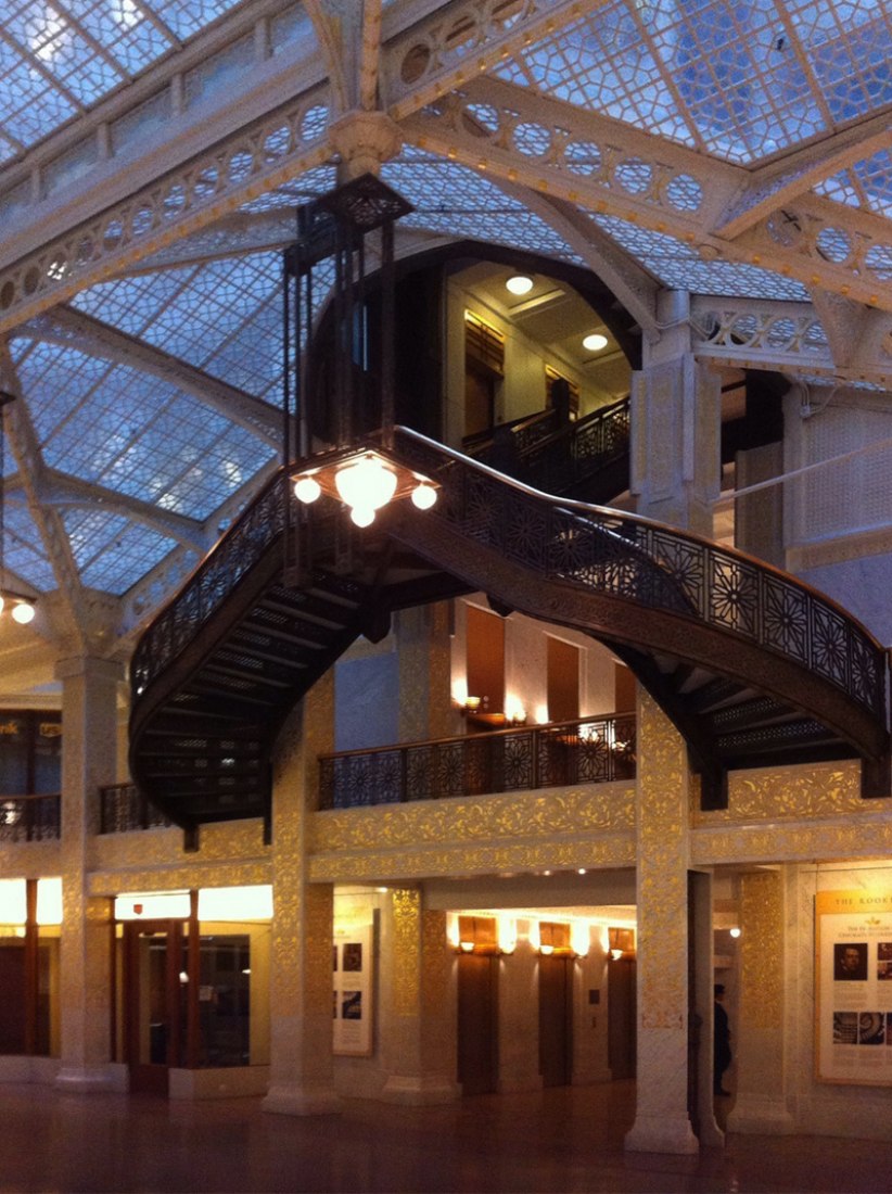 Rookery building by Frank Lloyd Wright The Strength of Architecture