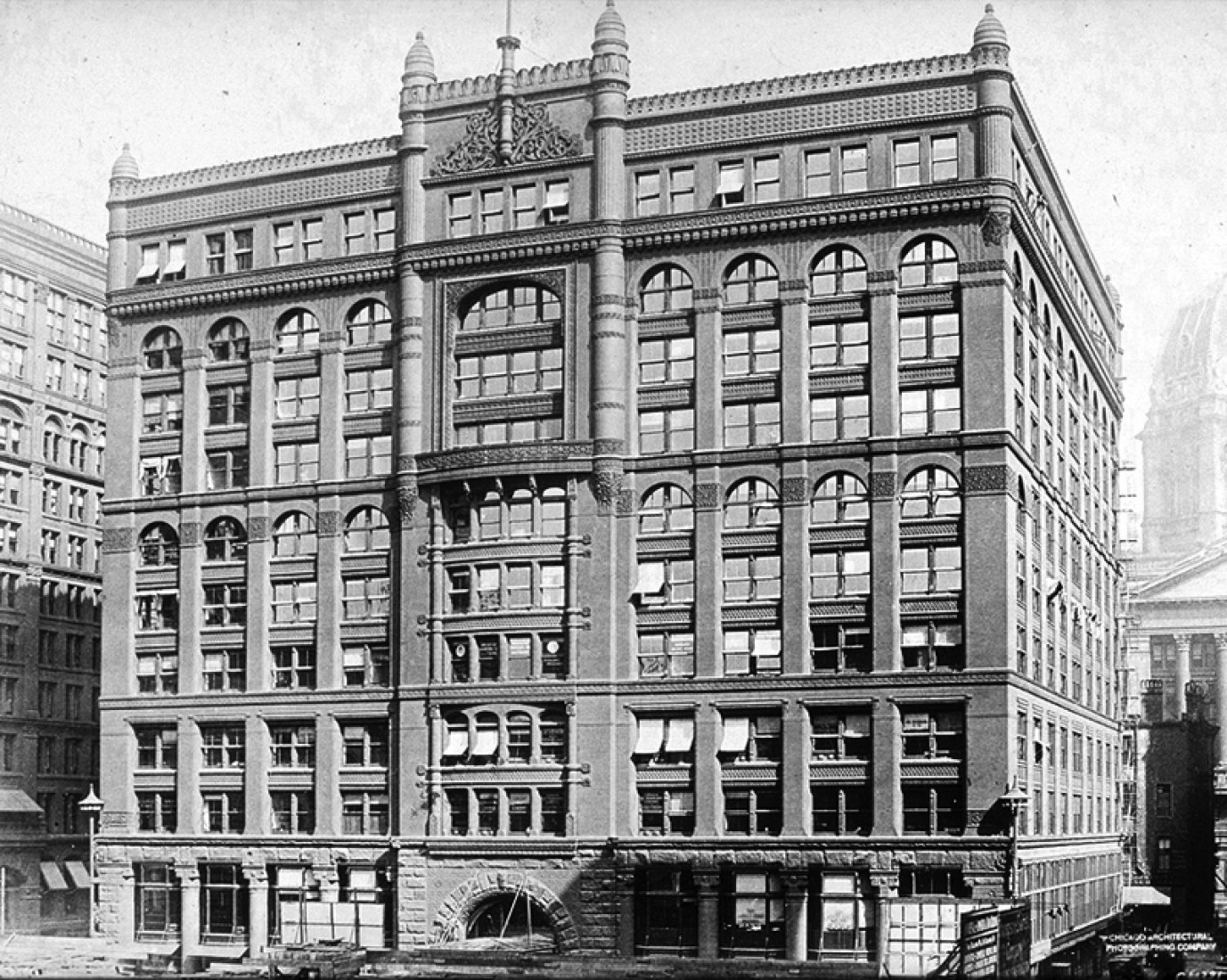 Rookery building by Frank Lloyd Wright The Strength of Architecture