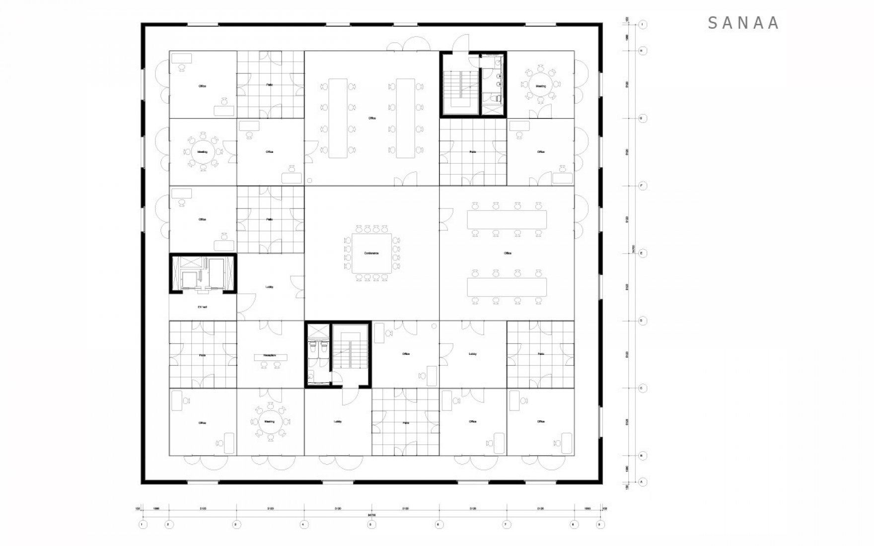 The Zollverein School of Management and Design by SANAA The Strength