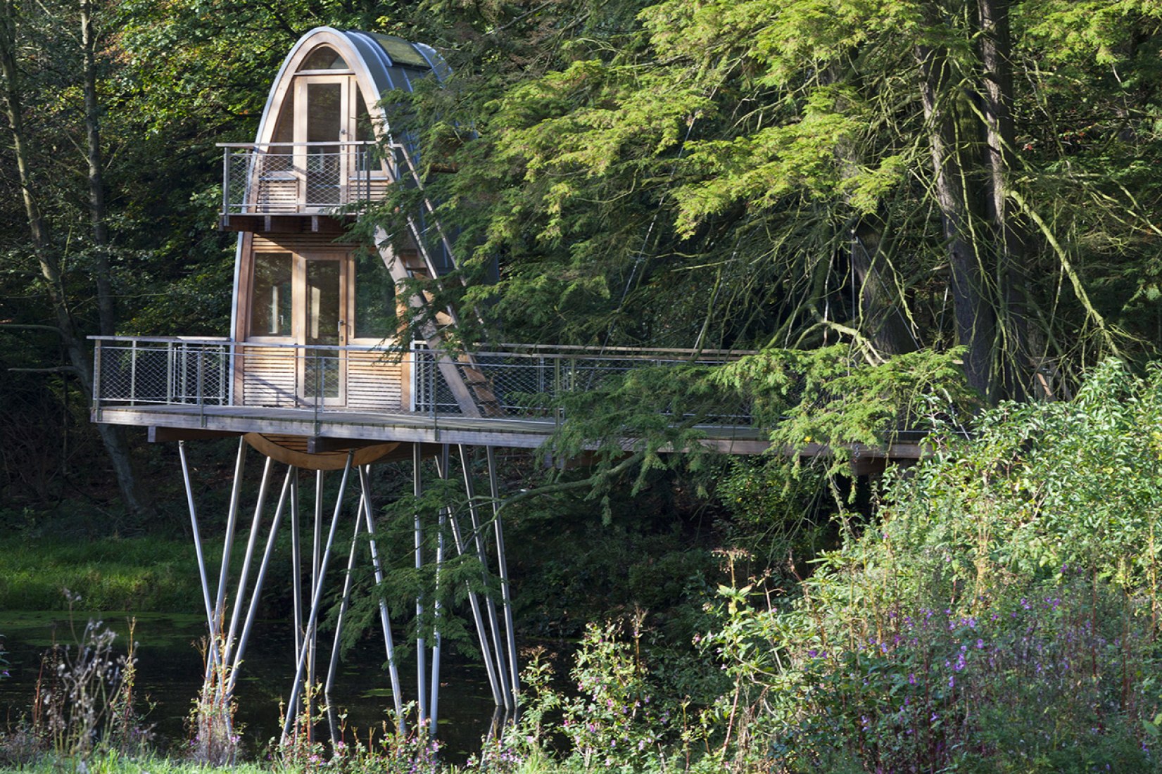 Treehouse Solling by Baumraum | The Strength of Architecture | From 1998