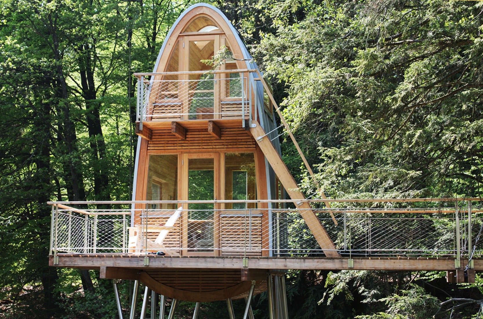 Treehouse Solling by Baumraum | The Strength of Architecture | From 1998