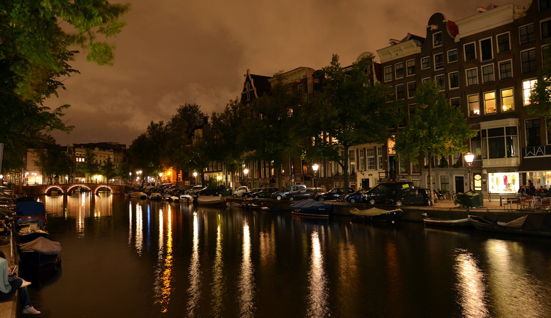 Canal de Amsterdam. Fotografía © Francisco Peláez Marín.